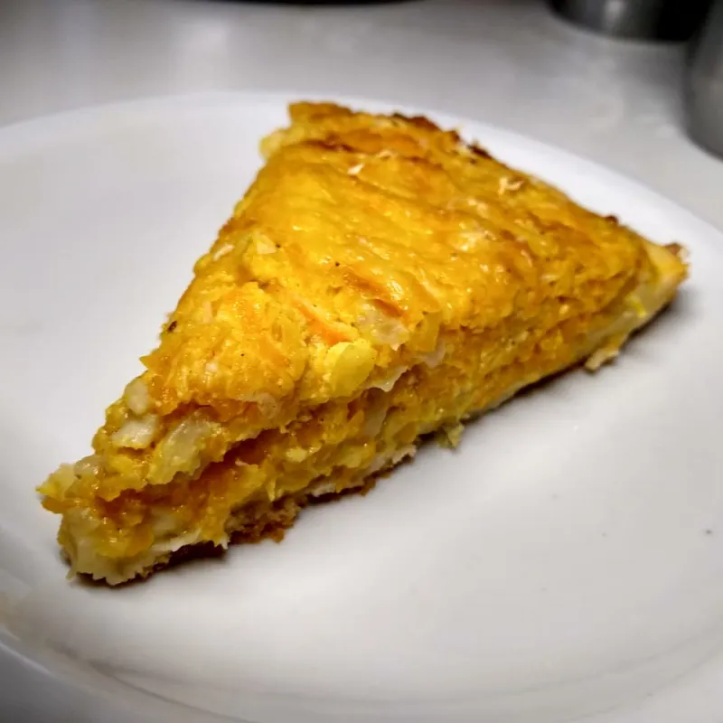 Tarta de calabaza y choclo